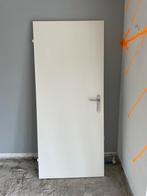 Opdekdeur voor toilet/badkamer, Ophalen, Gebruikt, 80 tot 100 cm, Binnendeur