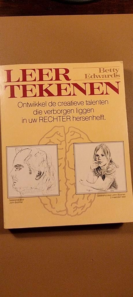 Leer Tekenen - Betty Edwards, Boeken, Hobby en Vrije tijd, Gelezen, Tekenen en Schilderen, Ophalen of Verzenden