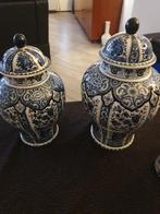 Te koop delfsblauwe vazen, Antiek en Kunst, Ophalen of Verzenden