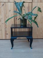 Zwart nachtkastje / bijzettafel Ikea Trollsta, Ophalen, Minder dan 45 cm, Minder dan 55 cm