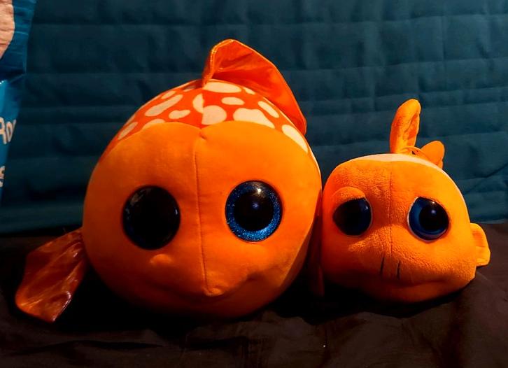 Knuffels van vissen, Kinderen en Baby's, Speelgoed | Knuffels en Pluche, Zo goed als nieuw, Overige typen, Ophalen