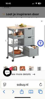 Keukentrolley - Handig & Stijlvol!, Ophalen, Nieuw