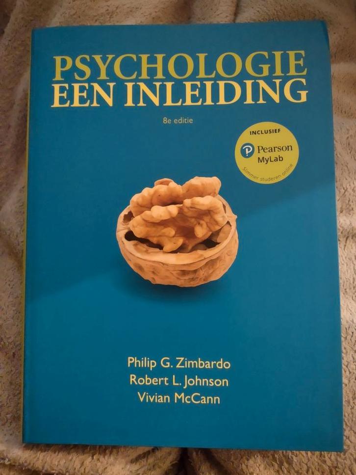 Philip Zimbardo - Psychologie, een inleiding, Boeken, Schoolboeken, Zo goed als nieuw, Nederlands, Overige niveaus, Ophalen