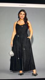 Bloomchic Zwarte Glitter Salopette 48-50 Nieuw, Kleding | Dames, Jumpsuits, Ophalen of Verzenden, Nieuw, Maat 46/48 (XL) of groter