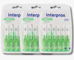 Interprox Ragers Micro Groen - 1.1 mm - 18 ragers, Sieraden, Tassen en Uiterlijk, Uiterlijk | Mondverzorging, Ophalen of Verzenden