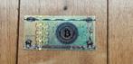 1 Bitcoin biljet, Postzegels en Munten, Munten en Bankbiljetten | Verzamelingen, Ophalen of Verzenden