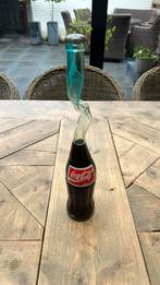 Unieke vintage gedraaide hals Coca Cola fles, Gebruikt, Ophalen of Verzenden