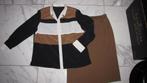 44 ARA set: rok en blouse, Ophalen of Verzenden, Zo goed als nieuw, Maat 42/44 (L), Onder de knie