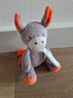 Knuffel Happy Horse ezel grijs oranje K3584, Kinderen en Baby's, Speelgoed | Knuffels en Pluche, Ophalen of Verzenden, Zo goed als nieuw