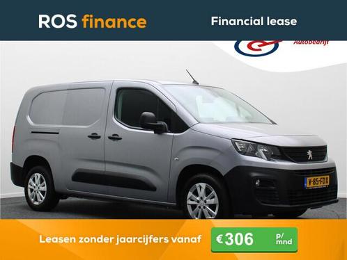 Peugeot Partner 1.5 BlueHDI Asphalt Long Automaat, Auto's, Bestelauto's, Bedrijf, Lease, Financial lease, ABS, Achteruitrijcamera