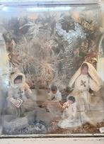 Vitrine kastje met oude kerstversiering, Ophalen