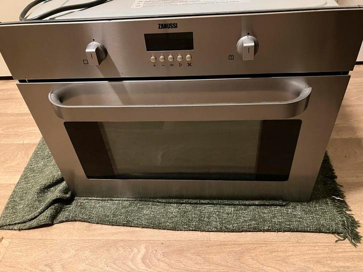 Zanussi Combimagnetron - Gebruikt, Witgoed en Apparatuur, Magnetrons, Gebruikt, Inbouw, Combimagnetron, 45 tot 60 cm, Grill, Draaiplateau