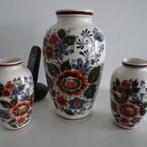 Vazen set (kaststel) Royal polychroom , 30 euro bodemprijs, Ophalen