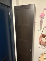 IKEA PAX kast donkerbruin, 50x35x236 cm, Ophalen, Met deur(en), 200 cm of meer, 50 tot 100 cm