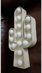 Vintage Sfeerlamp Cactus lamp metalen, Ophalen of Verzenden, Metaal, 25 tot 50 cm