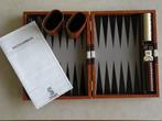 Backgammon in luxe koffer, magnetisch., Ophalen of Verzenden, Zo goed als nieuw