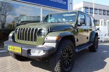 Jeep Wrangler Unlimited 4xe 380 Sahara softtop cabrio / navi beschikbaar voor biedingen