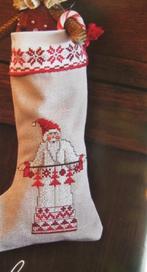 Borduurpatroon  Noorse Kerst Sok   nr 5967, Verzenden, Nieuw, Handborduren, Patroon