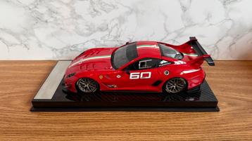 CE Custom Edition Ferrari 599XX Evo Rood 1:18 1/18 beschikbaar voor biedingen