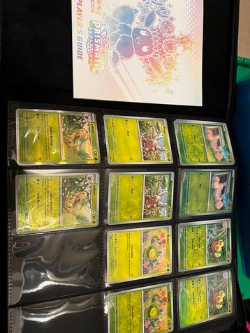 Prismatic Pokémon met binder, masterbal, pokebal en hits  beschikbaar voor biedingen
