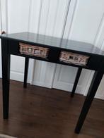 Bartafel met barkrukken, Ophalen, Met voetsteun, Hout, Zo goed als nieuw