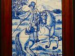 Tegeltableau Nuno Oliveira dressuurinstructeur te paard, Antiek en Kunst, Antiek | Wandborden en Tegels, Ophalen of Verzenden