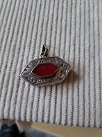 Carneool echt zilver hanger, Ophalen of Verzenden