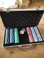 Pokerset - pokerfiches - pokerkoffer, Ophalen of Verzenden, Zo goed als nieuw