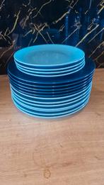 Ikea blauwe borden, Huis en Inrichting, Keuken | Servies, Ophalen of Verzenden, Zo goed als nieuw, Overige stijlen, Bord(en)