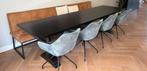 Eettafel kleur zwart 300 cm x 80 cm, Huis en Inrichting, Tafels | Eettafels, Ophalen, Gebruikt, 200 cm of meer, 50 tot 100 cm