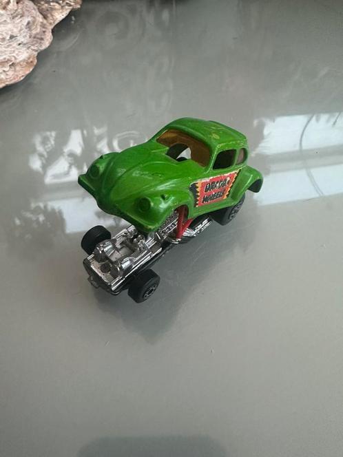 Matchbox Superfast Dragon Wheels No. 43 Groene VW Kever 1972, Hobby en Vrije tijd, Modelauto's | Overige schalen, Zo goed als nieuw