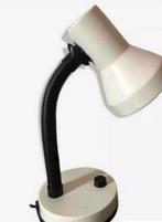 Beige vintage bureaulamp., Ophalen of Verzenden, Zo goed als nieuw, Minder dan 50 cm