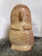 Keramische uil – handgevormd steengoed, Antiek en Kunst, Antiek | Keramiek en Aardewerk, Ophalen of Verzenden