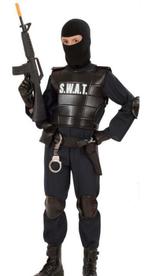 Swat karnaval kostuum maat 180 xs, Kinderen en Baby's, Carnavalskleding en Verkleedspullen, Ophalen of Verzenden, Zo goed als nieuw