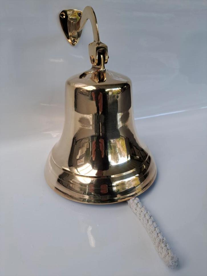 Messing XXL scheepsbel uniek groot model - mega deurbel - vo, Verzamelen, Scheepvaart, Nieuw, Schaalmodel, Ophalen of Verzenden