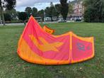 Fone Bandit S 10 meter / E-Mango/Coral + bar, Watersport en Boten, Kitesurfen, Ophalen, 10 m², Geen board, Zo goed als nieuw