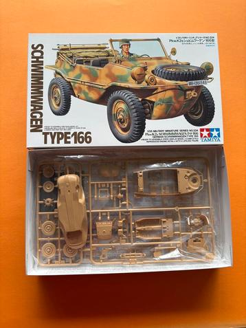 Tamiya 1/35 Schwimmwagen Typ 166  *224 beschikbaar voor biedingen