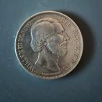 zilveren 2½ Gulden Willem III 1874, Koning Willem III, Zilver, Ophalen of Verzenden, Losse munt