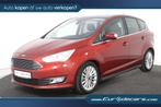 Ford C-MAX 1.0 Titanium *Panoramadak*Navigatie*Parkassist*, Voorwielaandrijving, Stof, Gebruikt, Zwart