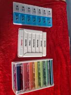 Pillendoosjes voor elke dag van de week €5 p/s, Ophalen of Verzenden, Gebruikt, Overige typen