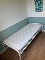 Metalen bed evt met IKEA matras., 90 cm, Gebruikt, Ophalen of Verzenden, Eenpersoons