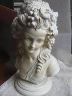 Brocante Buste / Borstbeeld Dame - 26 cm Hoog, Antiek en Kunst, Verzenden