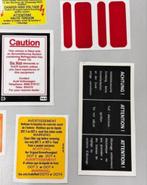 Audi Ur quattro 20 Klep RR vacuüm Slang Decal sticker set, Ophalen of Verzenden, A, A, A