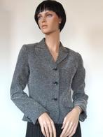 HENNES Zwart/Wit Gemêleerde Getailleerde Blazer/Jasje S 36, Hennes, Ophalen of Verzenden, Zo goed als nieuw, Jasje