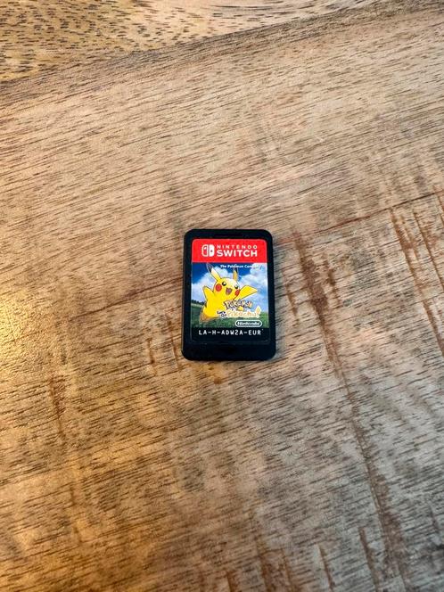 Pokemon Lets go Pikachu, Spelcomputers en Games, Games | Nintendo Switch, Zo goed als nieuw, Avontuur en Actie, 2 spelers, Vanaf 7 jaar