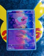 Pokemon Spritzee PokeBall 038 Prismatic Evolution, Ophalen of Verzenden, Nieuw, Losse kaart, Foil