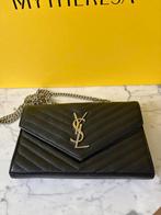 YSL Yves Saint Laurent tas zwart, Ophalen of Verzenden, Zo goed als nieuw, Zwart, Handtas