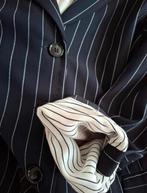 Vanilia krijtstreep blazer mt 42(nieuw), Verzenden, Nieuw, Maat 42/44 (L), Zwart