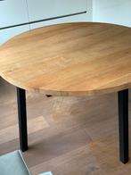 Mooie massieve ronde eettafel 130 cm, Huis en Inrichting, Tafels | Eettafels, Ophalen, Zo goed als nieuw, Rond, 100 tot 150 cm