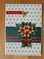 Zelfgemaakte kerstkaart, Hobby en Vrije tijd, Kaarten | Zelfgemaakt, Ophalen of Verzenden, Nieuw, Kerst